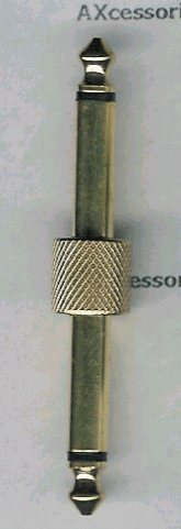 1|4 to 1|4 connector solid brass