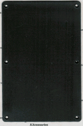 Tremolo Spring Cover Standard Black 1 Ply  (These are new but have very minor blemishes on them)