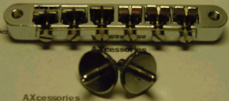 Tune o Matic Bridge Chrome with posts