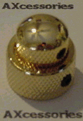 Concentric Stacked Knob Set Gold