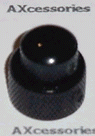 Concentric Stacked Knob Set Black