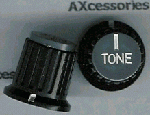 Mini Tone Knob Black