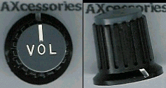 Mini Volume Knob Black