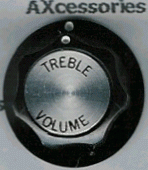 Rickenbacker Volume Treble Knob Black