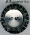 Reflector Volume Knob Black Silver Top