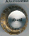 Reflector Volume Knob Gold Silver Top
