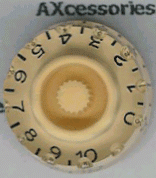 Speed Knob Vintage Style Cream Notched Top