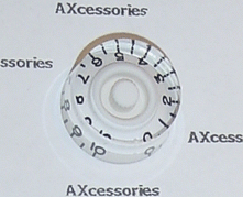 Speed Knob Vintage Style White