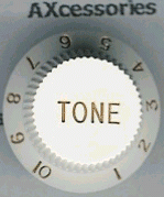 Strat Tone Knob White