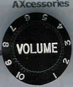 Strat Volume Knob Black