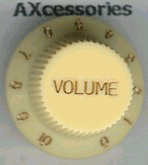 Strat Volume Knob Cream