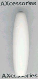 Tremolo Arm End White Plastic
