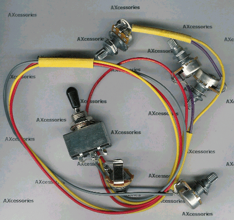 Les Paul Style Wiring Harness