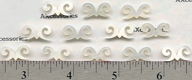 Ram Horns MOP (12pcs)