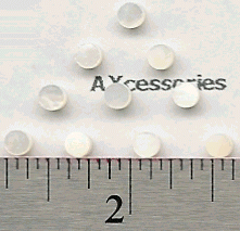 Dots 4mm MOP 10pcs