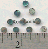 Dots 4mm Abalone 10pcs