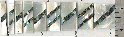 Blocks MOP Abalone stripes 9pc set