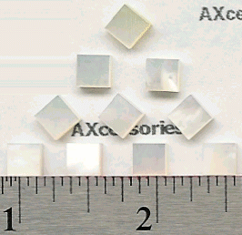 Square Diamond MOP Lg (10pcs)