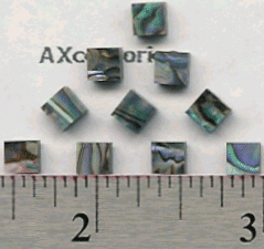 Square Diamond Abalone Sm (10pcs)
