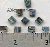 Square Diamond Abalone Sm (10pcs)