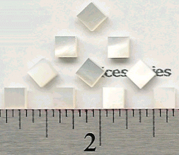 Square Diamond MOP Sm (10pcs)