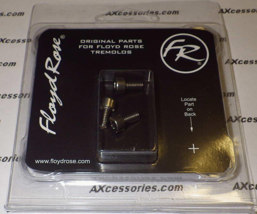 Floyd Rose Locking Nut Clamp Screws Stainless Steel 3pcs