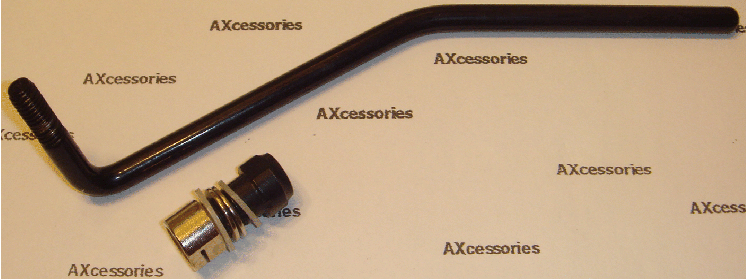 Floyd Rose Original Old School screw in Arm System RH Black