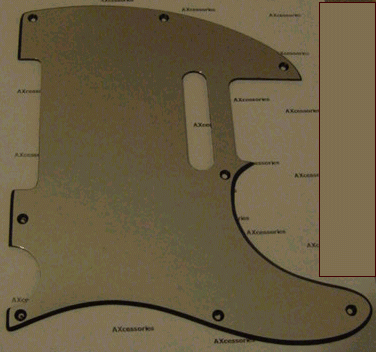 Telecaster Pick Guard Mirror Finish