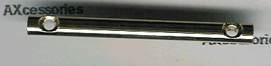 String Retainer Bar (Round bar) Gold 2 1|8"