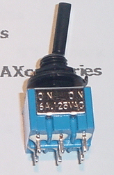 Mini Toggle On On Black